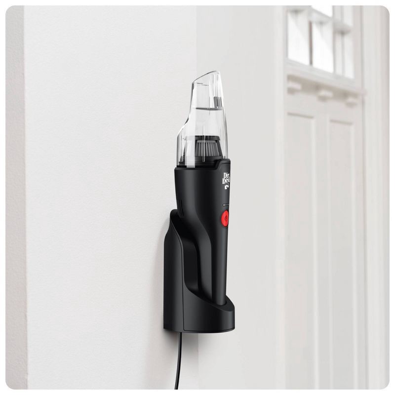 slide 3 of 6, Dirt Devil Grab & Go 8V Cordless Handheld Vacuum - BD30100: Portable Car Vacuum, Rechargeable, Multi-Surface, Lightweight, 1 ct