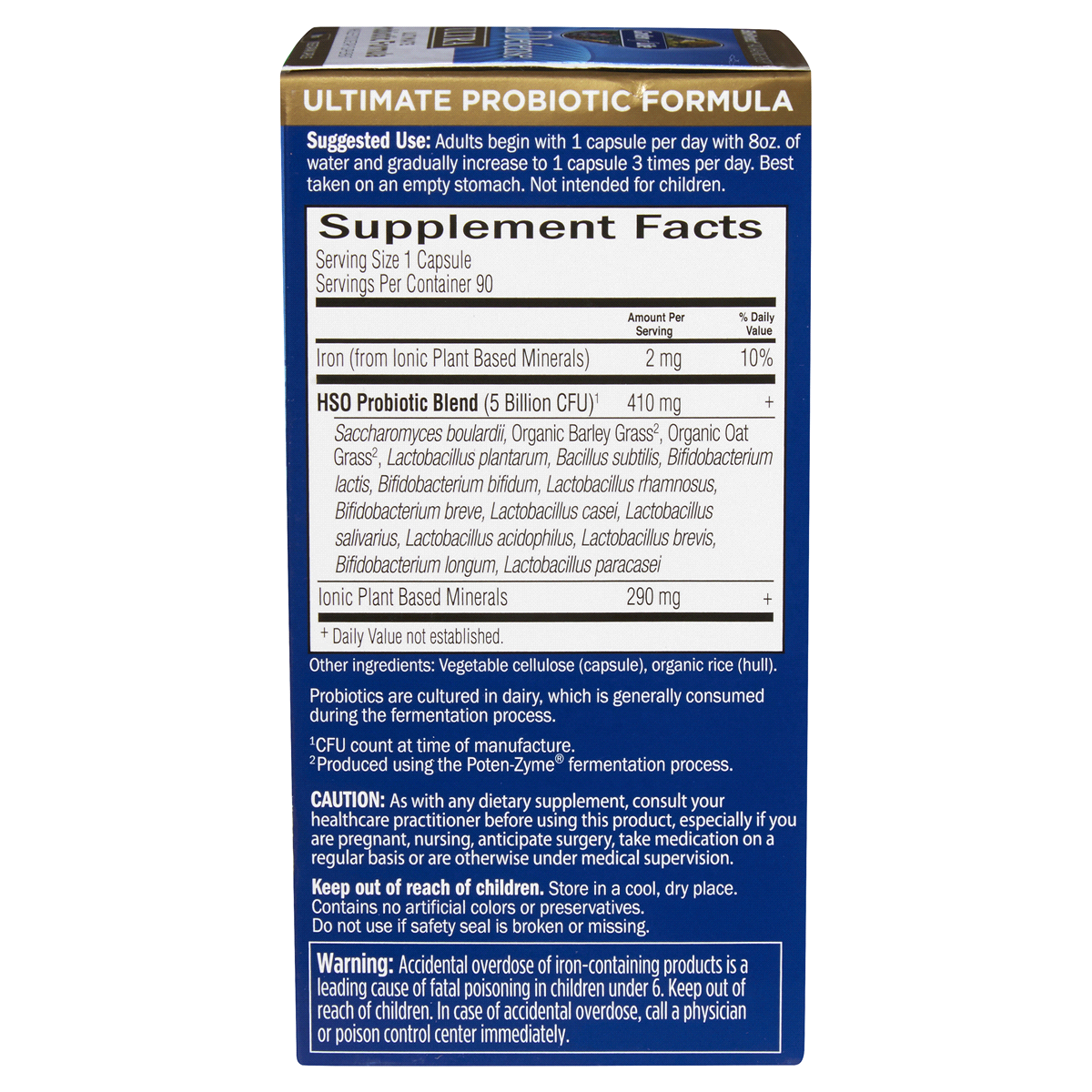 slide 2 of 2, Garden Of Life Primal Defense Ultra Probiotic Vegetarian Capsules, 90 ct