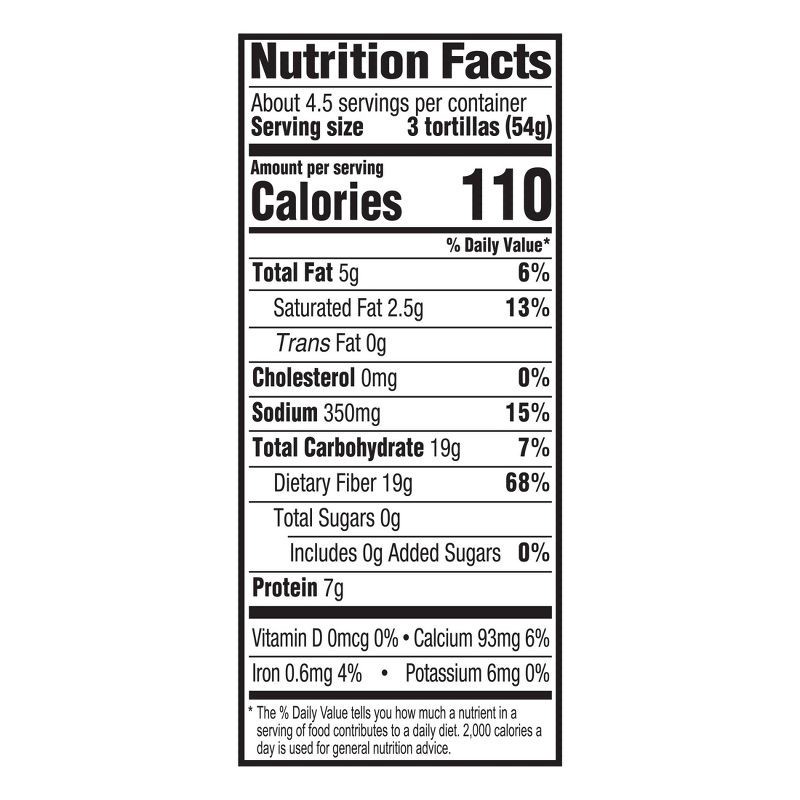 slide 3 of 8, Mission Street Taco Size Zero Net Carbs Original Flour Tortillas - 14ct/8.89oz, 14 ct, 8.89 oz
