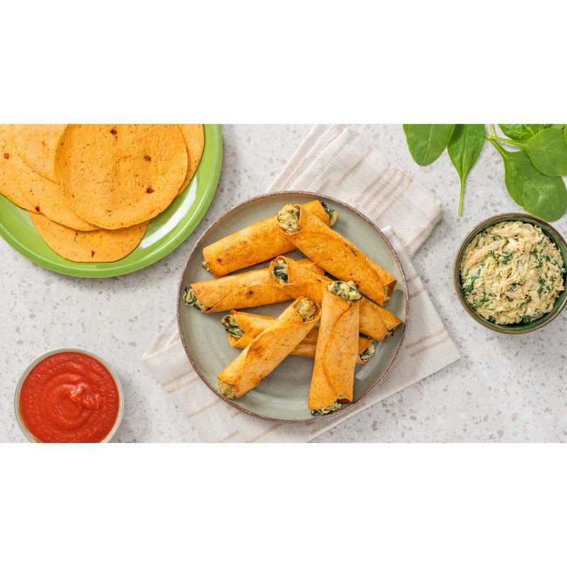 slide 3 of 6, Mission Street Taco Size Zero Net Carbs Sundried Tomato Basil Flour Tortillas - 14ct/8.89oz, 14 ct, 8.89 oz