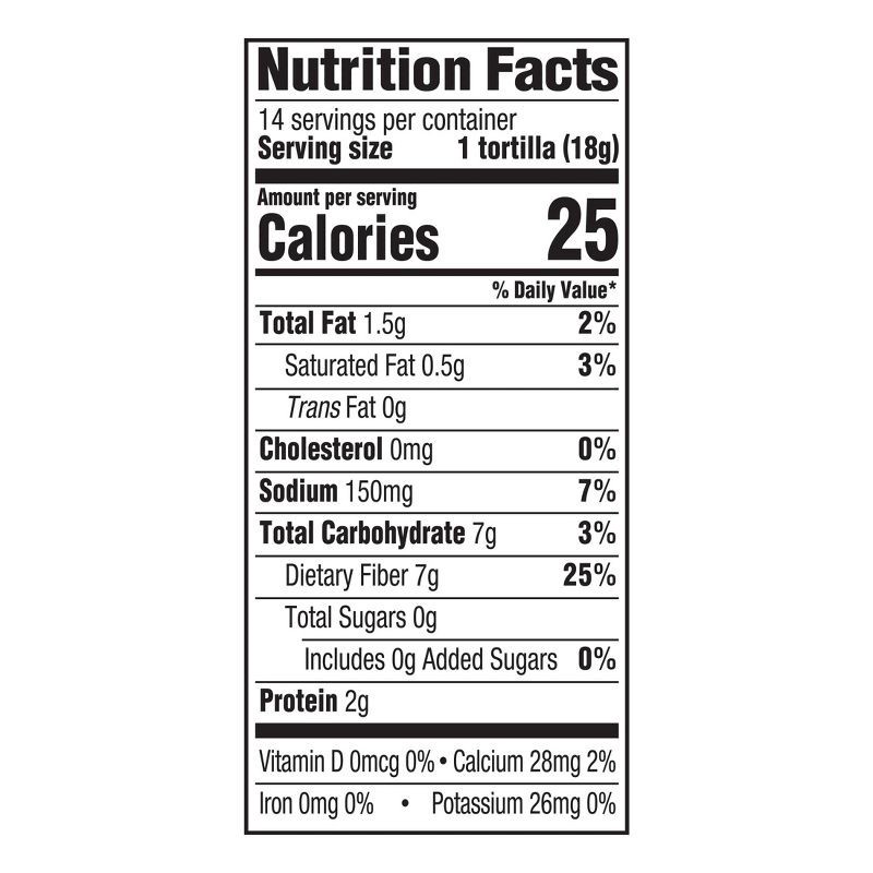 slide 5 of 6, Mission Street Taco Size Zero Net Carbs Sundried Tomato Basil Flour Tortillas - 14ct/8.89oz, 14 ct, 8.89 oz