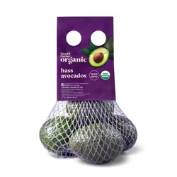 Organic Hass Avocados - 4ct - Good & Gather™