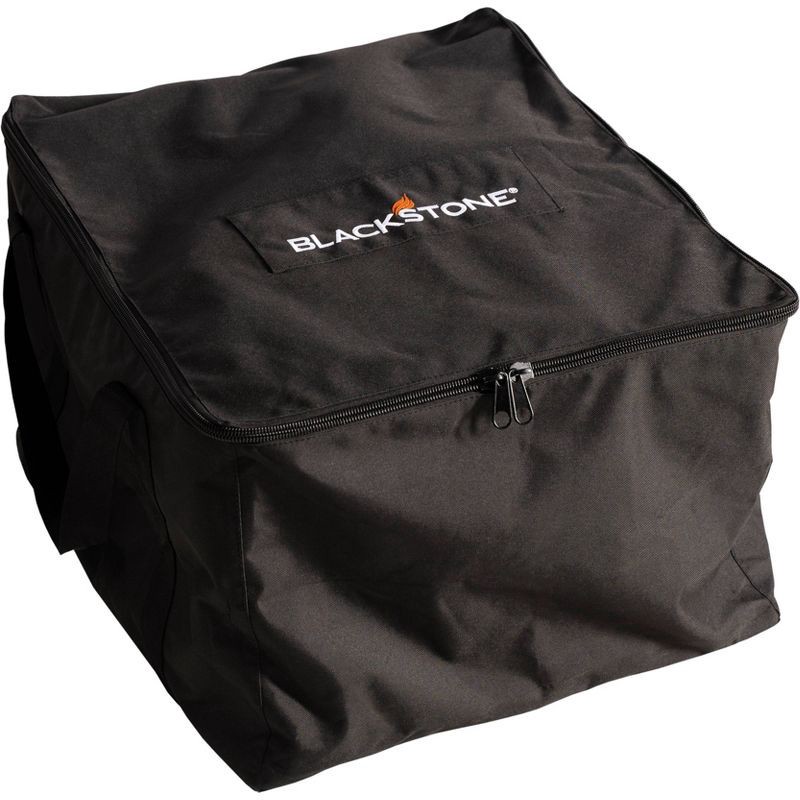 slide 1 of 4, Blackstone 17" Griddle Carry Bag Cover - Black: Weather-Resistant Polyester, Zipper & Handles, 1 ct