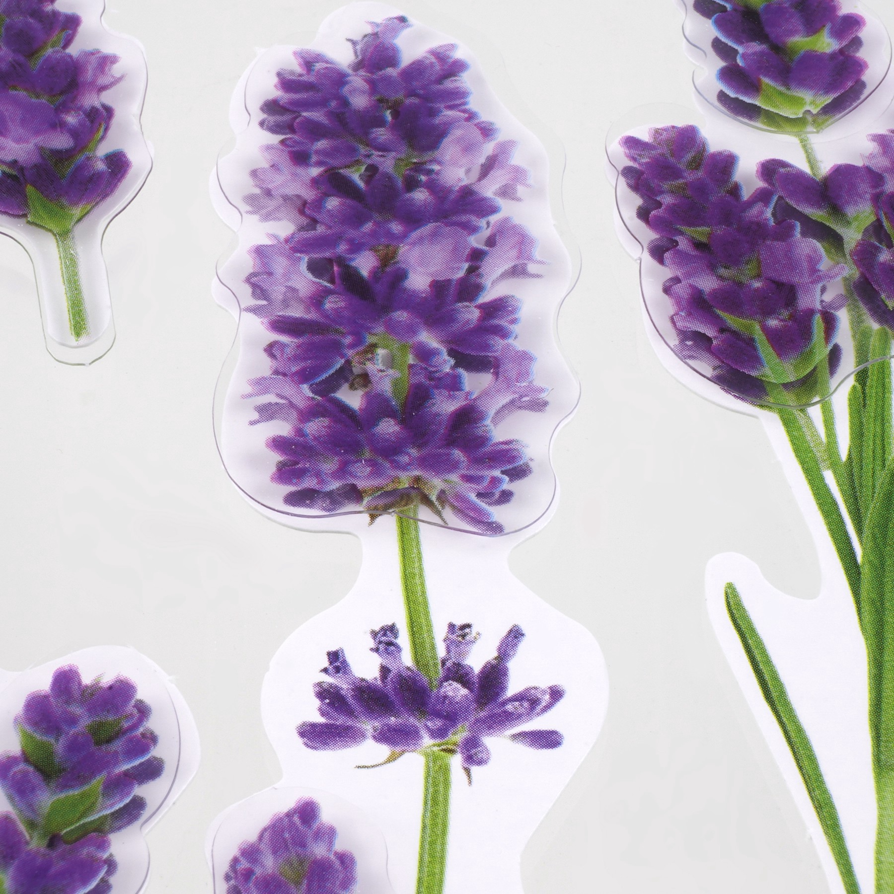slide 4 of 4, Lavender Dimensional Stickers By Recollections, 4 in x 8.5 in