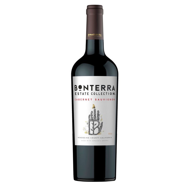 slide 1 of 5, Bonterra Organic Estates Cabernet Sauvignon - 750 ml Bottle, 750 ml