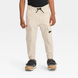 Toddler Boys' Quick Dry Cargo Jogger Pants - Cat & Jack™ Beige 2T