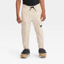 Toddler Boys' Quick Dry Cargo Jogger Pants - Cat & Jack™ Beige 2T