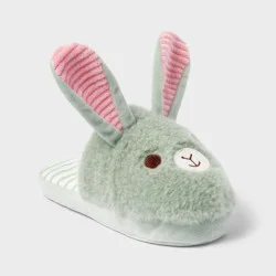 Bunny Slipper Dog Toy - Boots & Barkley™: Squeaks, Includes Crinkle Toy, Fetch, Cuddle, All Breed Sizes
