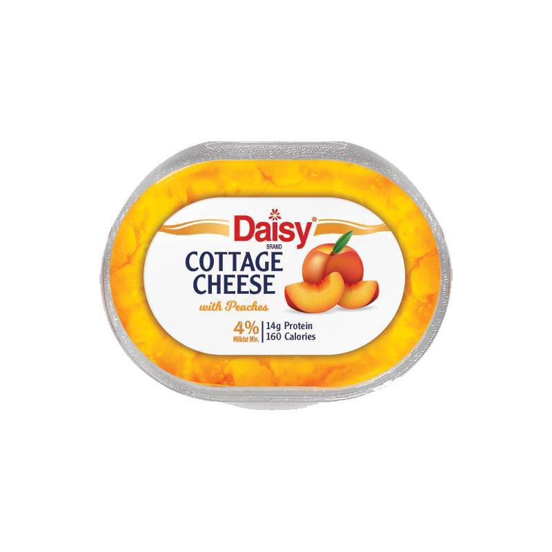 slide 4 of 6, Daisy Brand Daisy Cottage Cheese with Peaches - 6oz, 6 oz