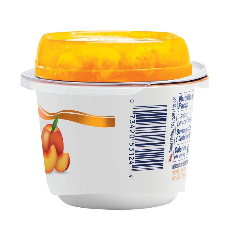 slide 5 of 6, Daisy Brand Daisy Cottage Cheese with Peaches - 6oz, 6 oz