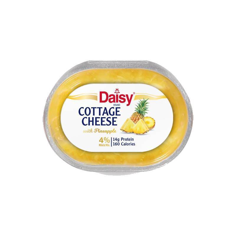 slide 4 of 6, Daisy Brand Daisy Cottage Cheese with Pineapple - 6oz, 6 oz