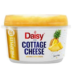 Daisy Brand Daisy Cottage Cheese with Pineapple - 6oz