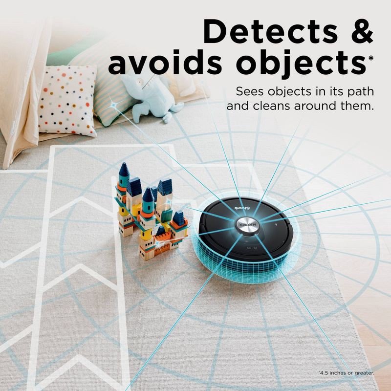 slide 7 of 10, Shark Matrix Self Empty Robot Vacuum for Carpets & Hardfloors with Self-Cleaning Brushroll Black RV2310AE, 1 ct