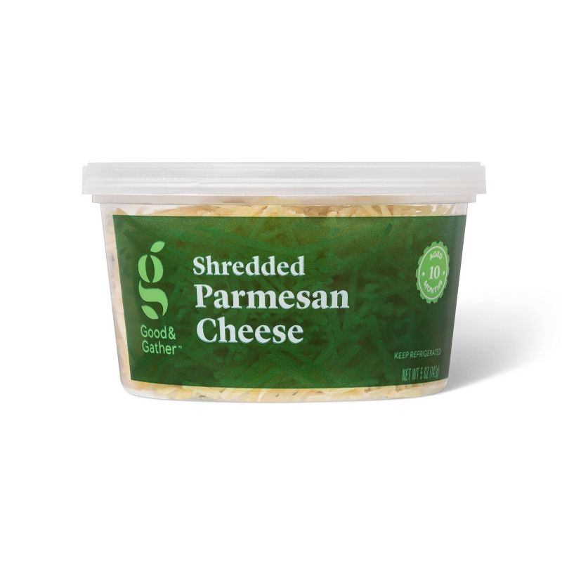 slide 1 of 3, Shredded Parmesan Cheese Cup - 5oz - Good & Gather™, 5 oz