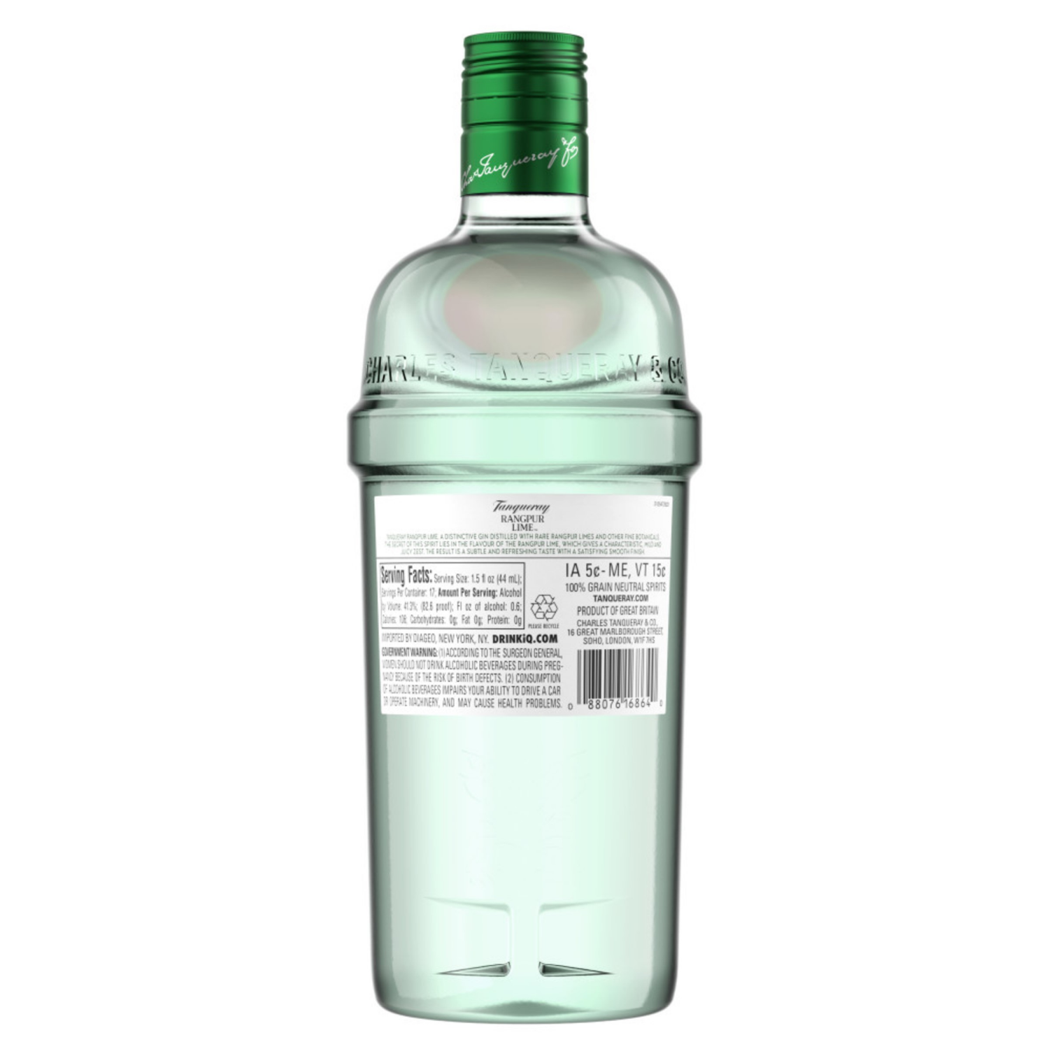 slide 4 of 4, Charles Tanqueray & Co. Tanqueray Rangpur Lime Gin, 750 ml