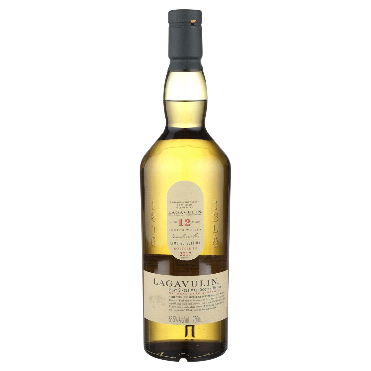 slide 1 of 2, Lagavulin 12 Year Old Islay Single Malt Scotch Whisky, 750 mL, 750 ml