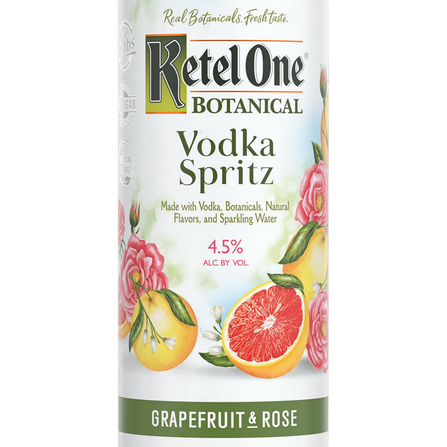 slide 3 of 4, Ketel One Botanical Vodka Spritz Grapefruit & Rose, 12 fl oz, 4 ct; 355 ml