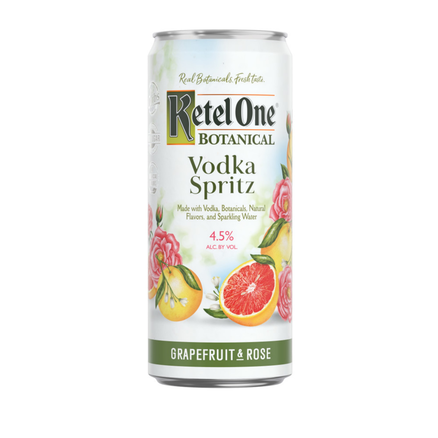 slide 4 of 4, Ketel One Botanical Vodka Spritz Grapefruit & Rose, 12 fl oz, 4 ct; 355 ml
