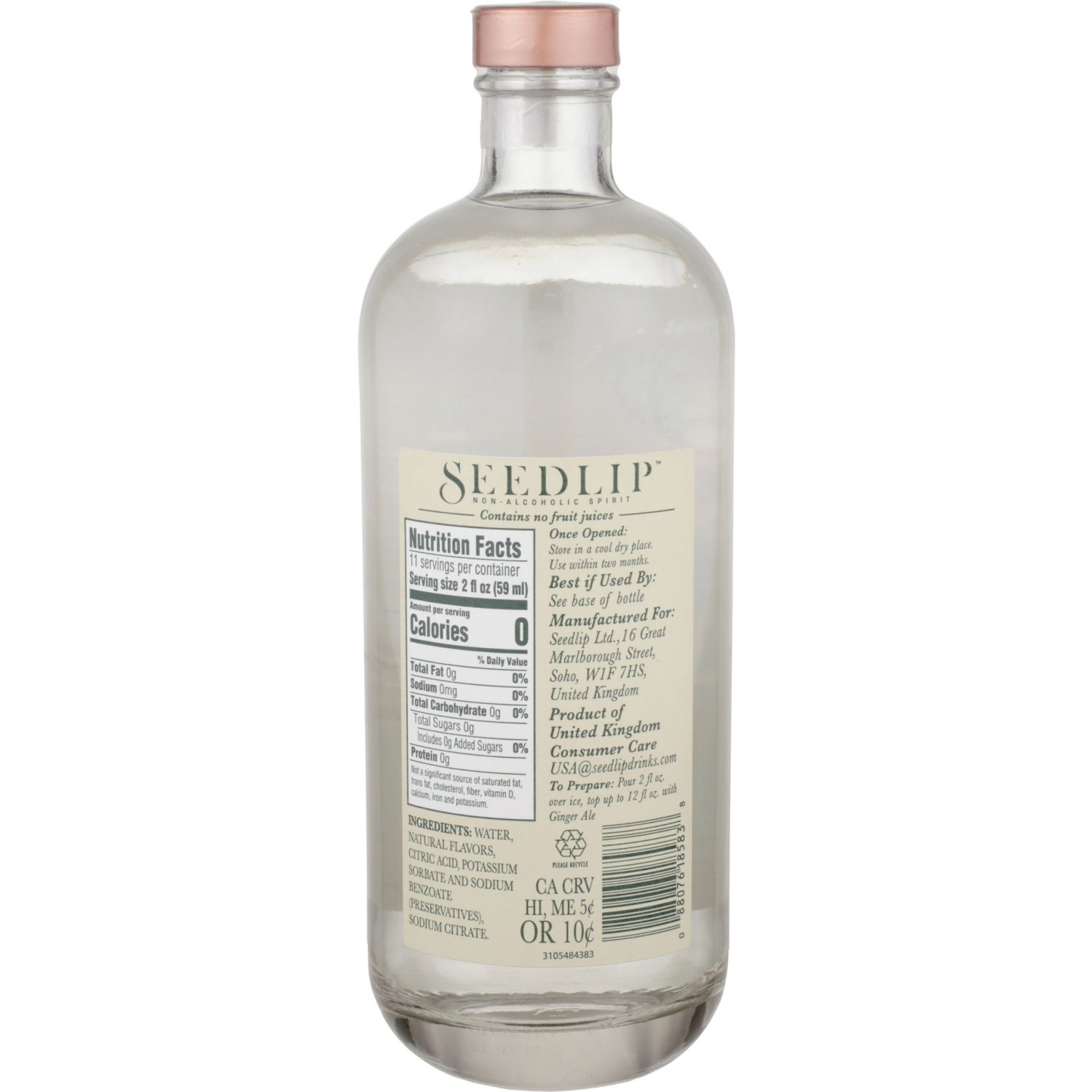 slide 3 of 3, Seedlip Grove 42 750ml, 700 ml