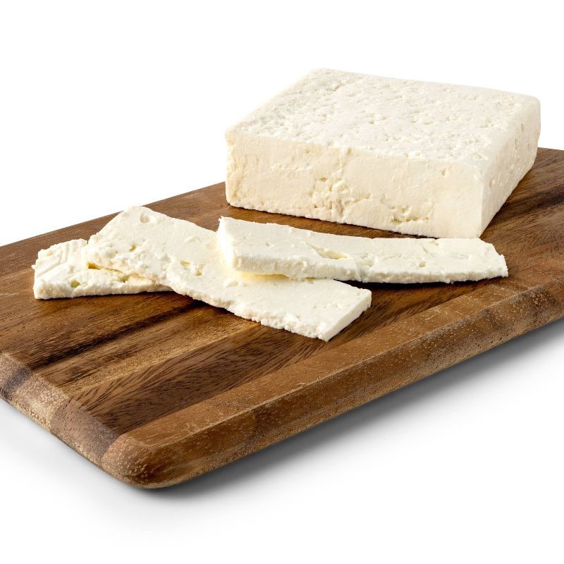 slide 3 of 4, Feta Cheese Chunk - 8oz - Good & Gather™, 8 oz