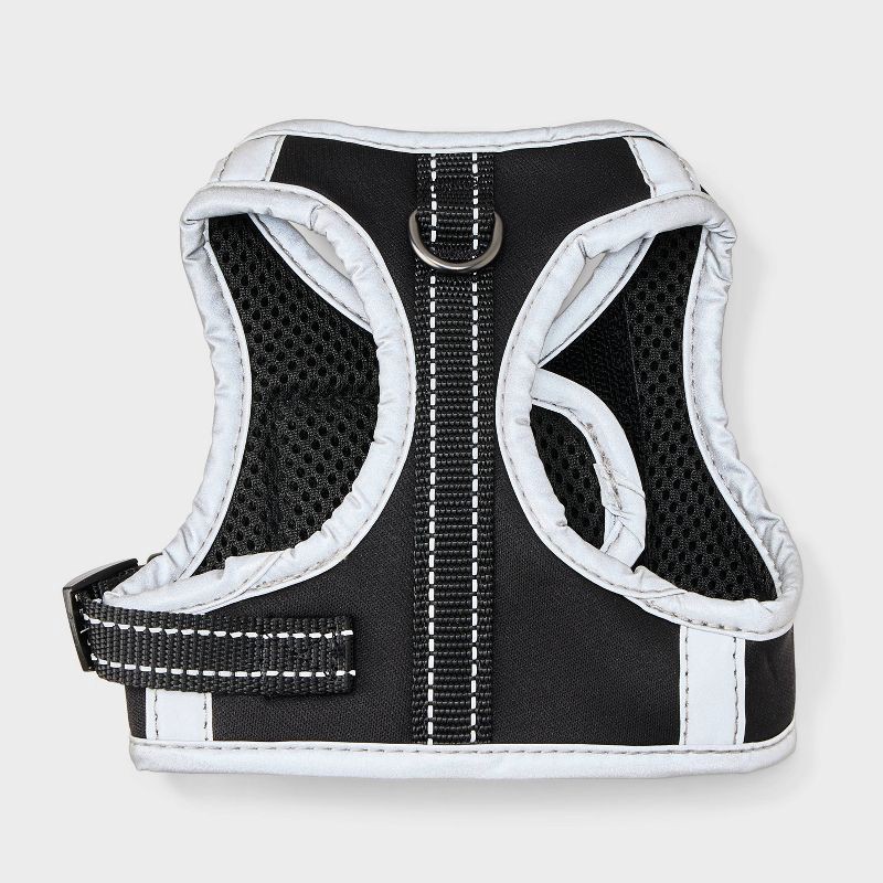 slide 2 of 3, Ultimate Reflective and Adjustable Dog Harness - Black - XS - Boots & Barkley™, 1 ct