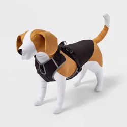 Ultimate Reflective and Adjustable Dog Harness - Black - XL - Boots & Barkley™