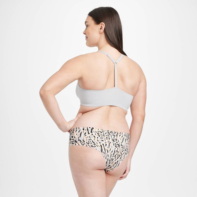 Women's Laser Cut Cheeky Underwear - Auden Almond XL 1 ct