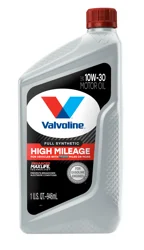 Valvoline Full Synthetic High Mileage with MaxLife Technology SAE 10W-30 Motor Oil 1 qt