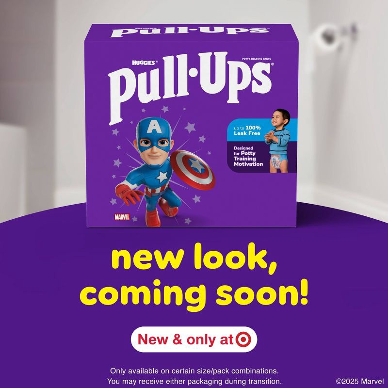 slide 4 of 13, Pull-Ups Boys' Learning Designs Training Pants - 5T-6T - 48ct, 48 ct