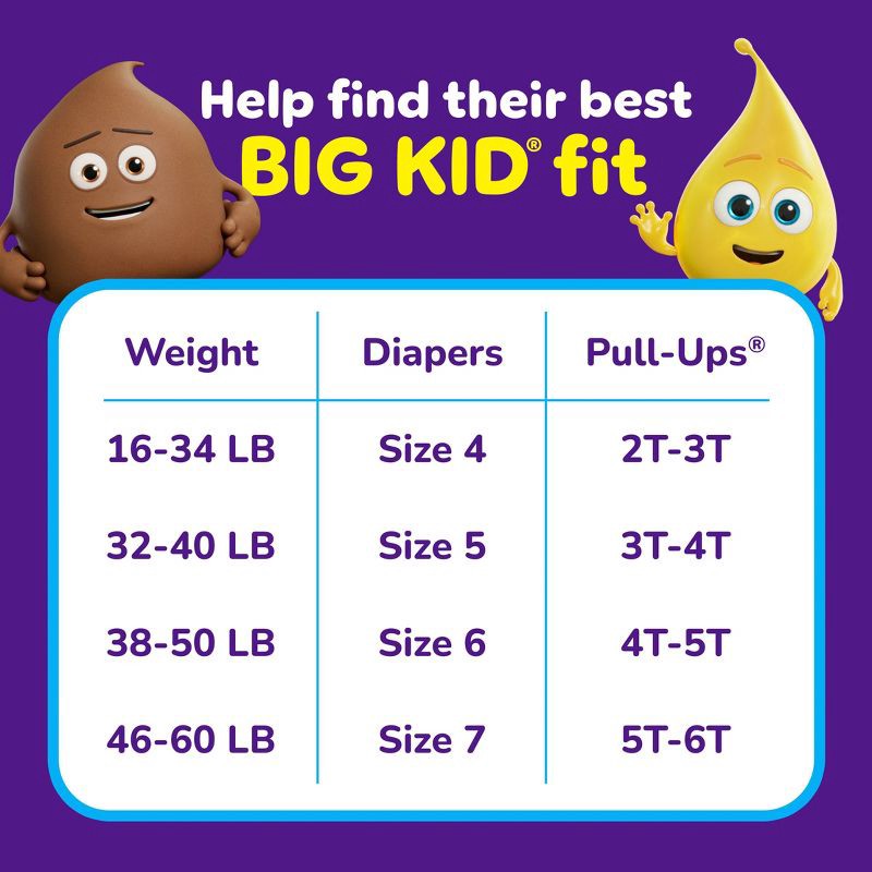 slide 5 of 14, Pull-Ups Boys' Learning Designs Training Pants - 4T-5T - 56ct, 56 ct