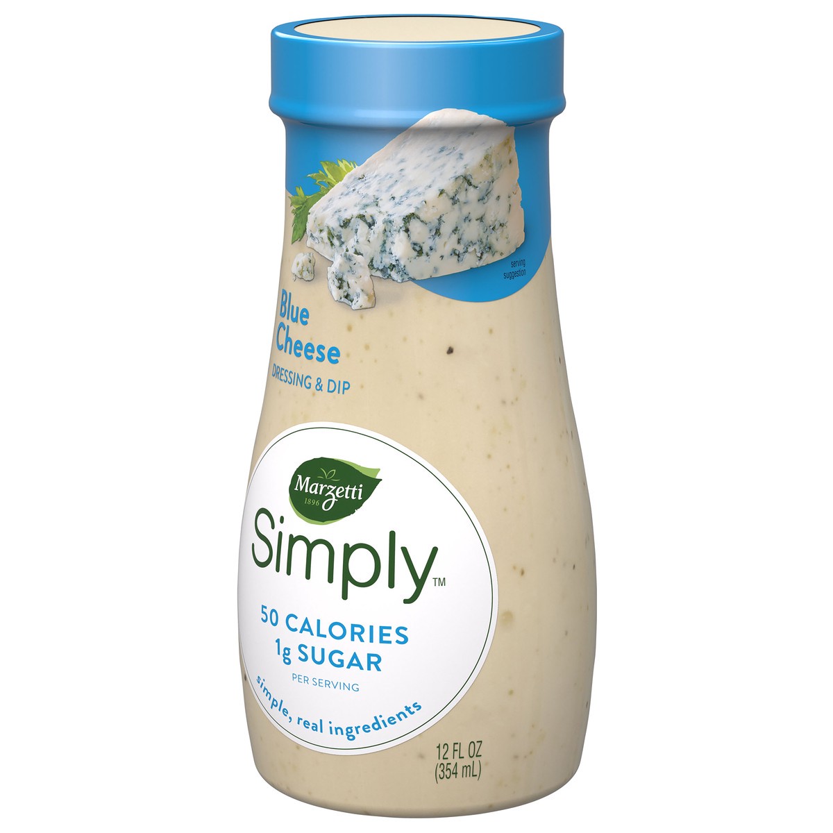 slide 3 of 9, Marzetti Simply Blue Cheese - 12 oz, 12 oz