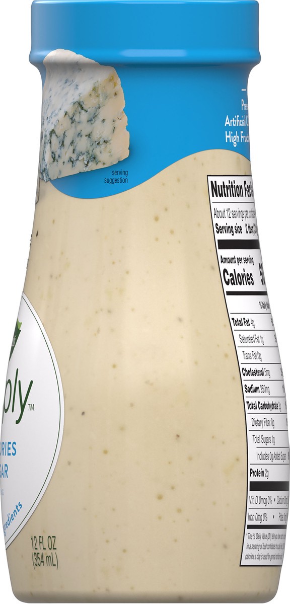 slide 9 of 9, Marzetti Simply Blue Cheese - 12 oz, 12 oz