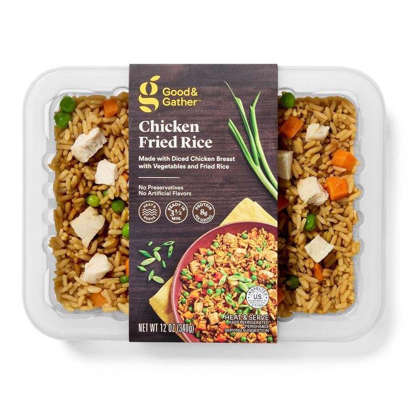 slide 1 of 4, Chicken Fried Rice - 12oz - Good & Gather™, 12 oz