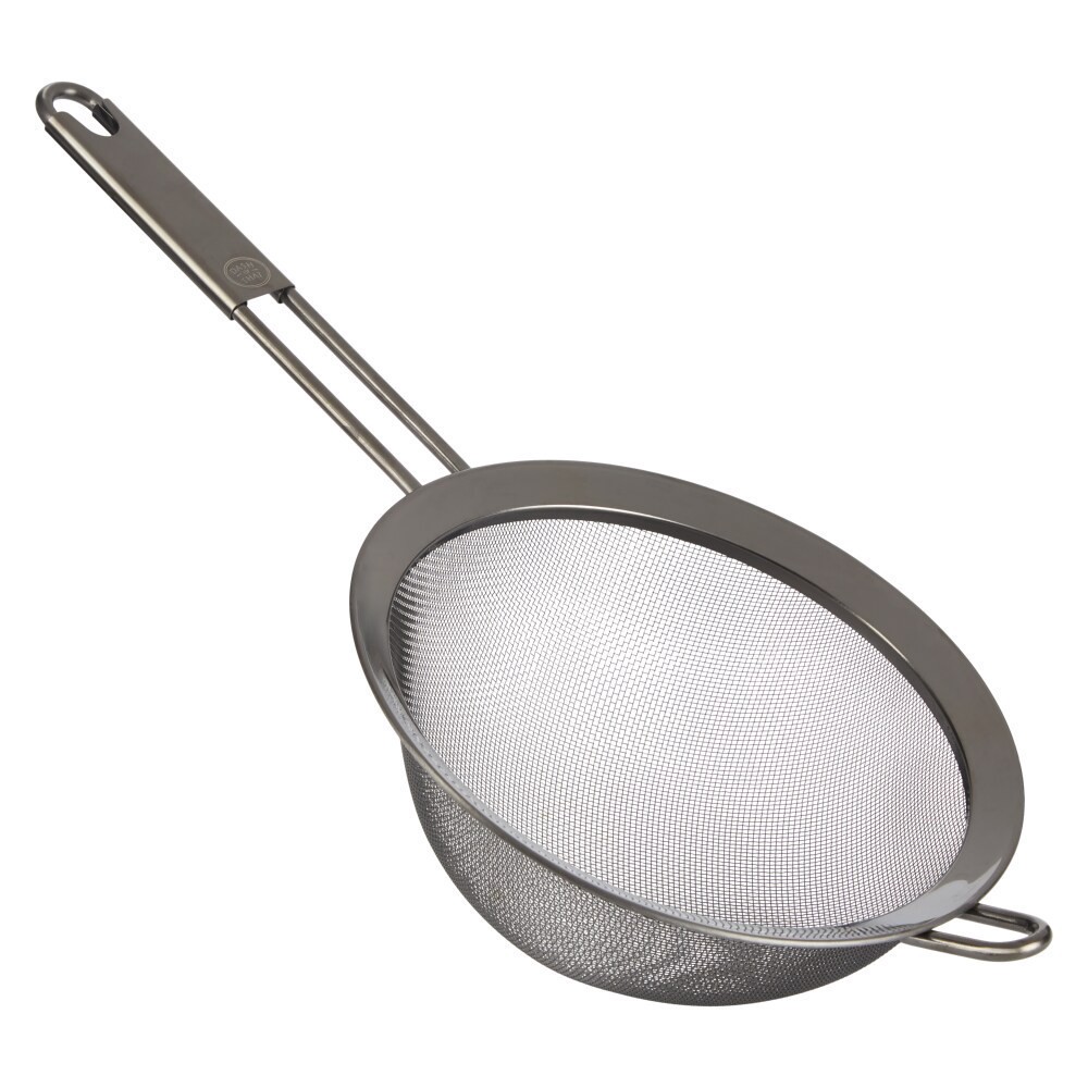 slide 3 of 3, Dash Of That Stainless Steel Strainer, 7 in