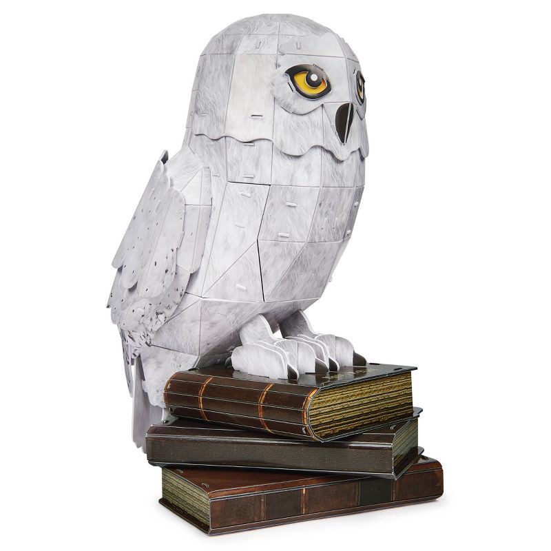 slide 2 of 9, 4D BUILD - Harry Potter Hedwig Model Kit Puzzle 118pc, 118 ct