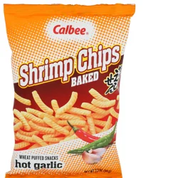 Calbee Baked Hot Garlic Shrimp Chips - 3.3 oz