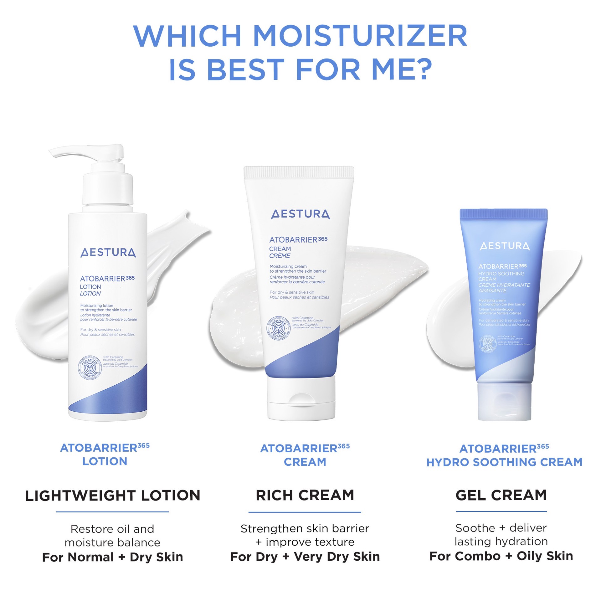 slide 2 of 10, AESTURA ATOBARRIER365 Lightweight Face Lotion Moisturizer with Ceramides & Niacinamide for Skin Moisture Barrier Repair 5.07 oz / 150 mL, 5.07 oz / 150 ml