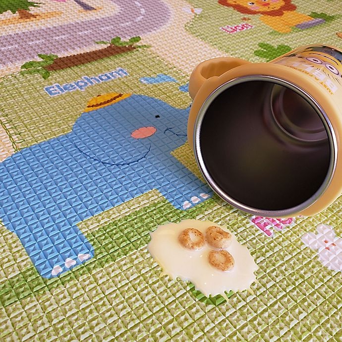 slide 5 of 5, Parklon Large Hello Bear Smiletown Play Mat, 1 ct