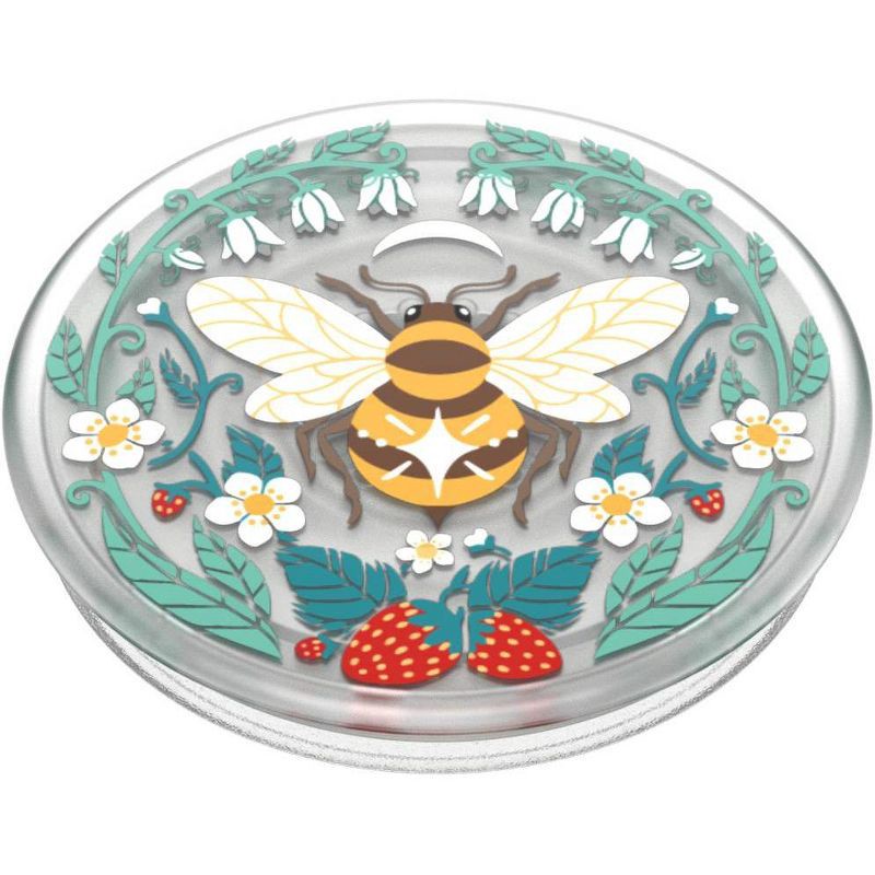 slide 2 of 5, PopSockets PlantCore Cell Phone Grip & Stand - Bee Boho, 1 ct