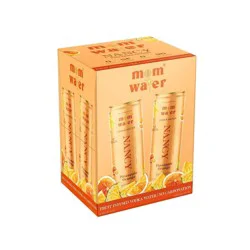 Mom Water Pineapple Orange - Nancy - 4pk/355ml Cans