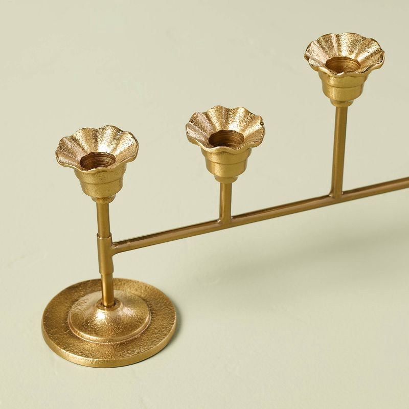 Hearth & hotsell Hand Magnolia 12 count antique brass long candleholder, NWT,Rare