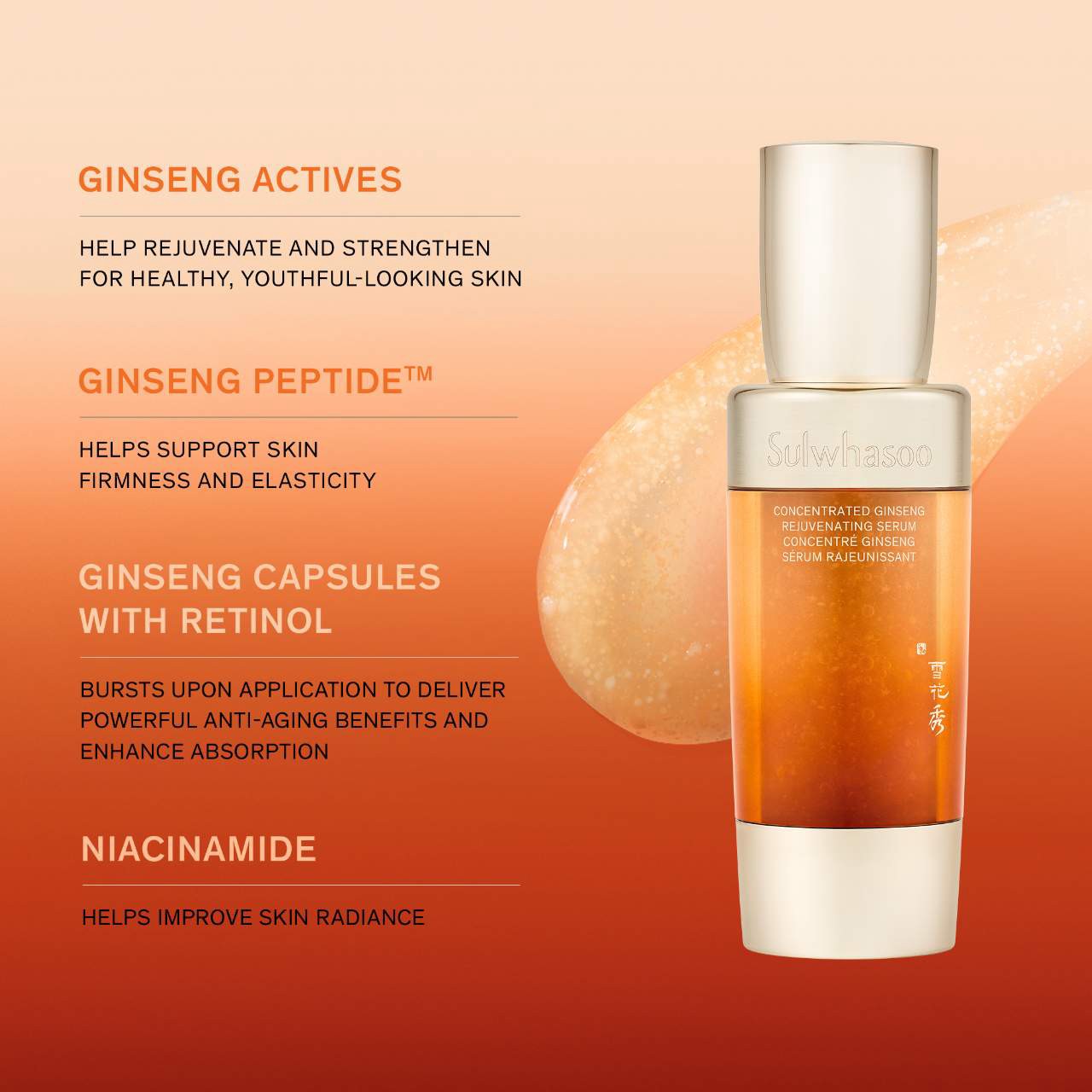 slide 5 of 11, Sulwhasoo Mini Concentrated Ginseng Rejuvenating Serum for Anti-Aging 0.5 fl. oz. / 15 mL, 0.5 fl. oz. / 15 ml