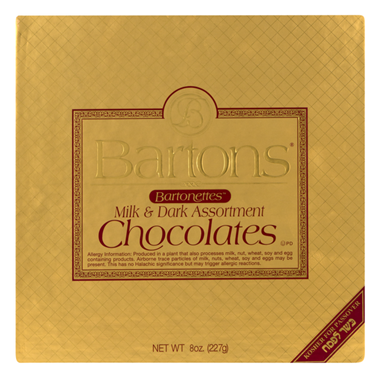 slide 1 of 1, Barton's Baronettes Milk and Dark Chocolate, 8 oz