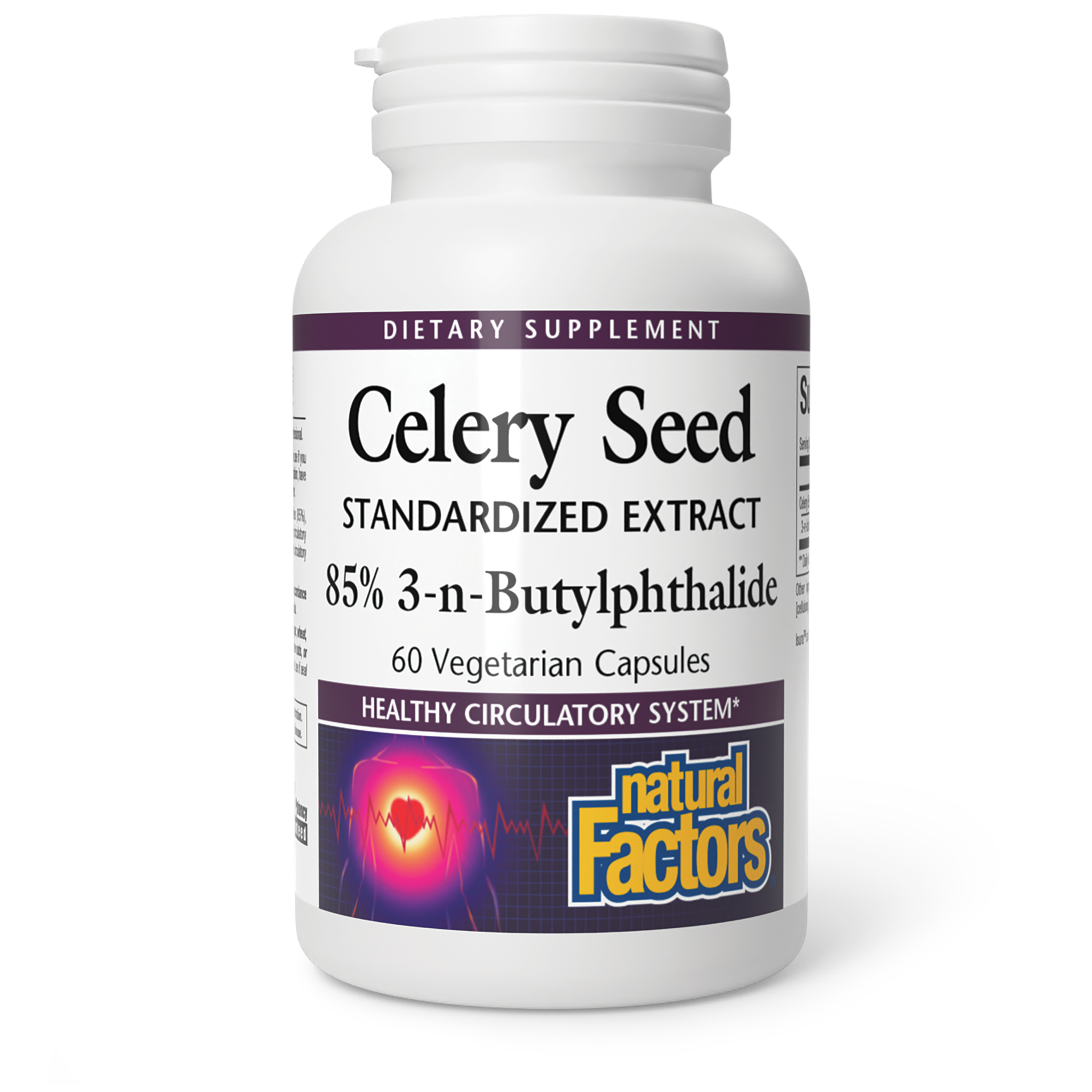 slide 1 of 2, Natural Factors Celery Seed Extract, 1 ct