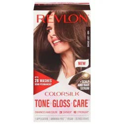 Revlon ColorSilk Light Brown 6 Demi-Permanent Hair Color 1 ea