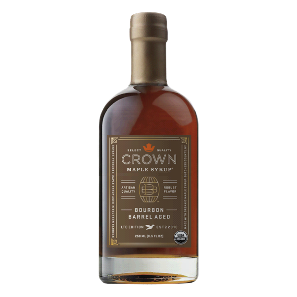 slide 1 of 1, Crown Maple Bourbon Barrel Aged Syrup, 8.5 oz