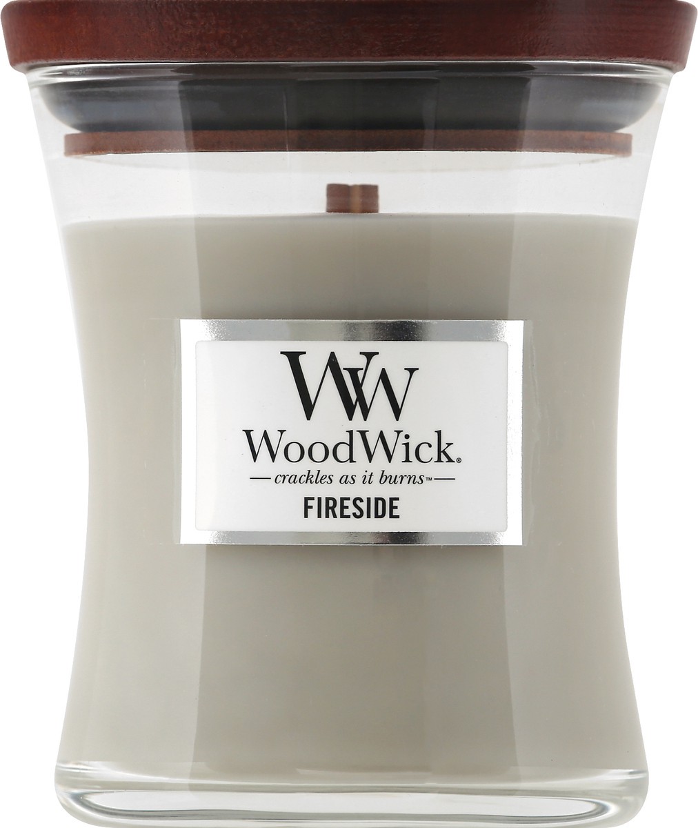 slide 6 of 9, WoodWick Fireside Candle 1 ea, 1 ct