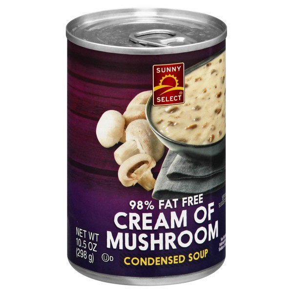 slide 1 of 1, Sunny Select 98% Fat Free Cream Of Mushroom Condensed Soup 10.5 oz, 10.5 oz