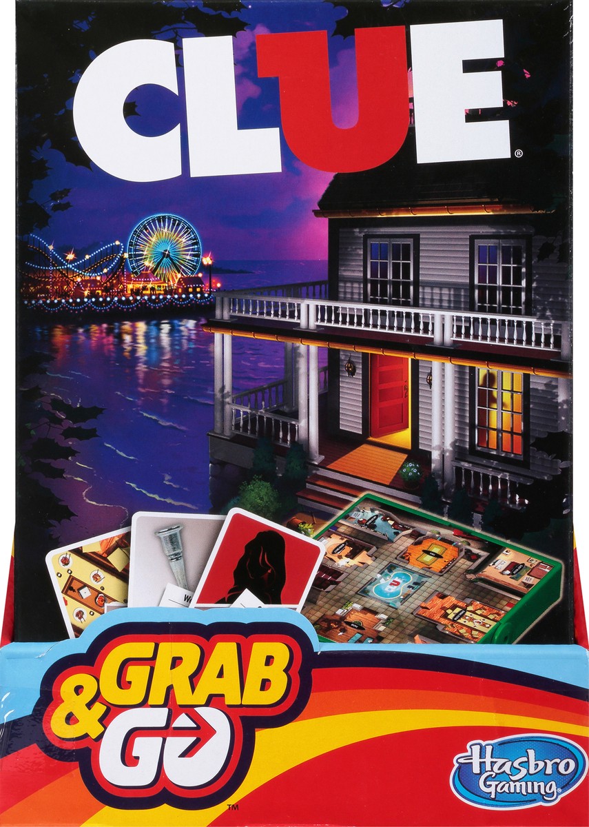 slide 2 of 9, Hasbro Gaming Grab & Go, Clue, 1 ct