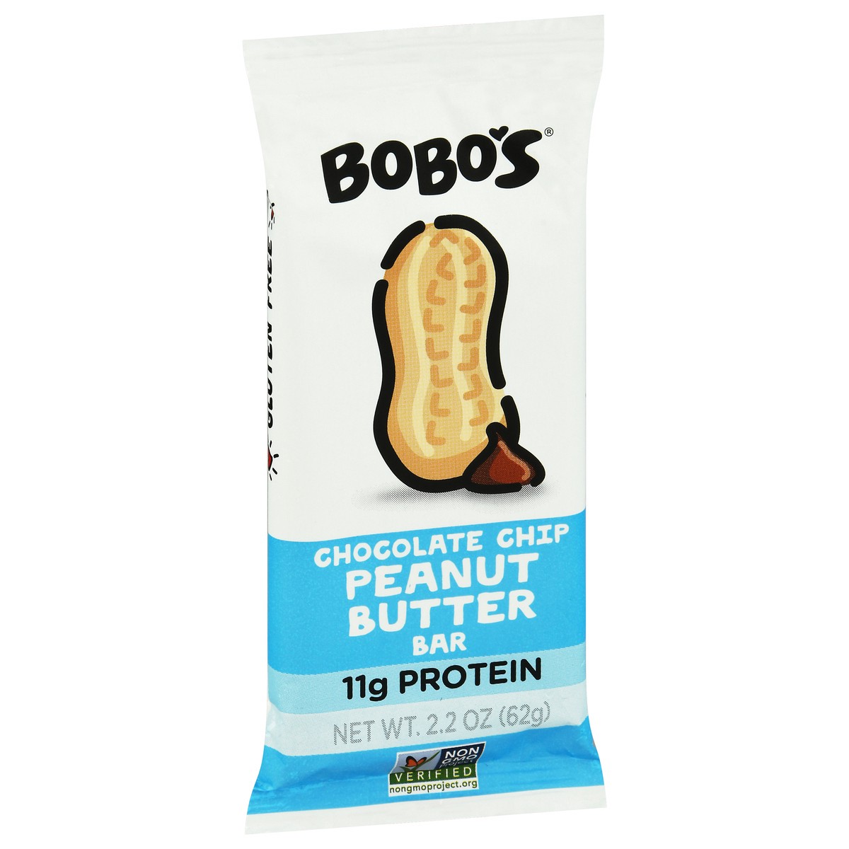 slide 2 of 9, Bobo's Chocolate Chip Bar Peanut Butter, 2.2 oz